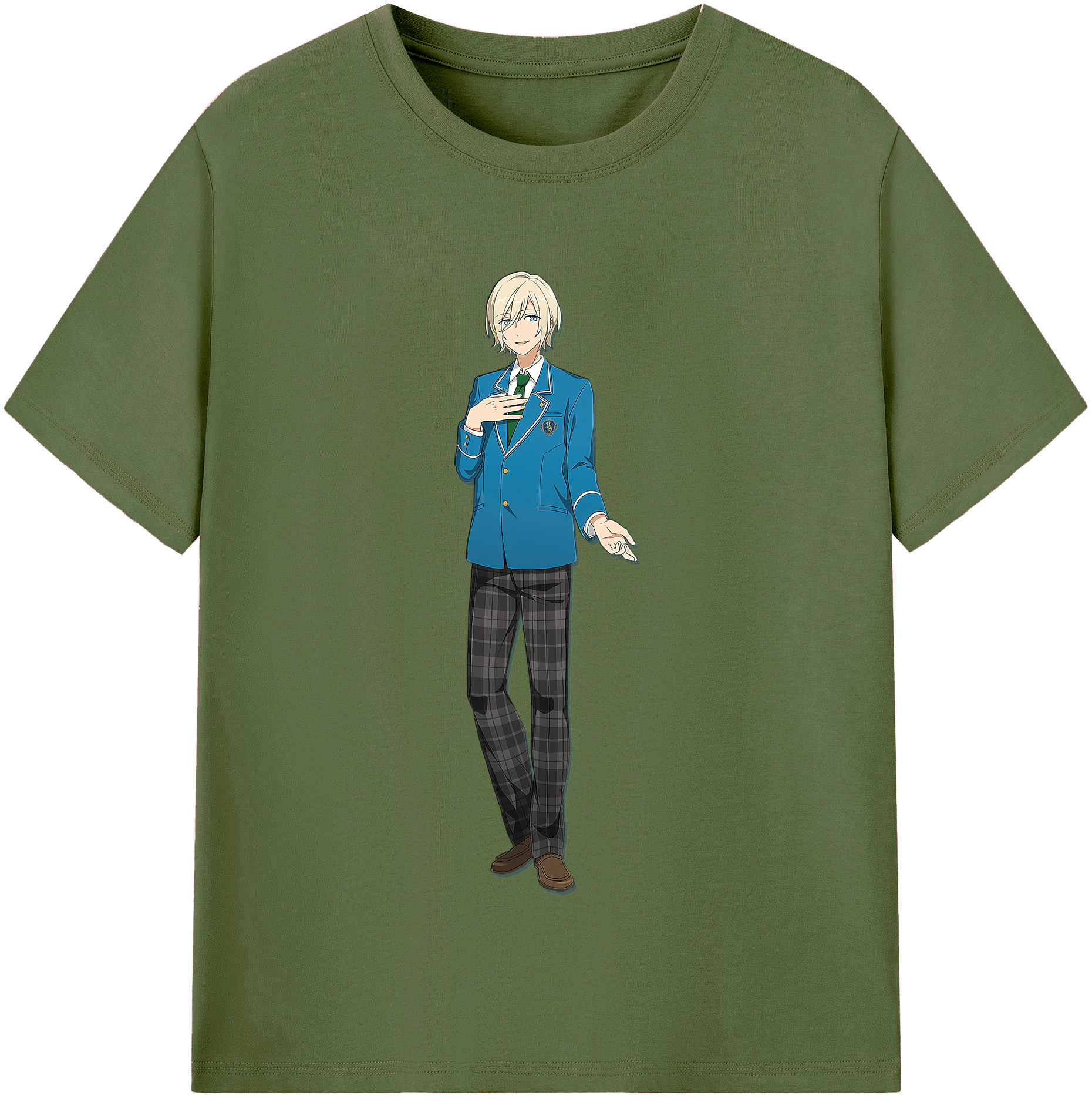 （画像用） あんさんぶるスターズ! Ensemble Stars 綿100％半袖Tシャツ（フロントプリント）